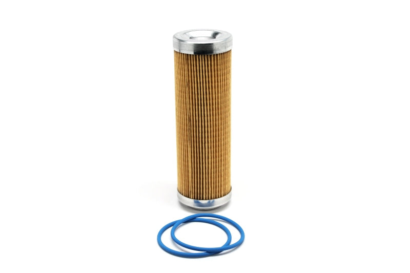 Fuelab 10 Micron Paper Replacement Element - 5in w/2 O-Rings & Instructions Fuel Filters Fuelab   