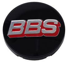 Load image into Gallery viewer, BBS Center Cap 56mm Black/Silver/Red Wheel Center Caps BBS   
