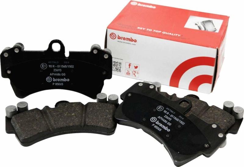 Brembo 11-13 Infiniti QX56/14-19 QX80/17-19 Nissan Armada Rear Premium NAO Ceramic OE Equivalent Pad Brake Pads - OE Brembo OE   