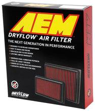 Load image into Gallery viewer, AEM 01-09 Audi A4/RS4/S4 DryFlow Air Filter Air Filters - Drop In AEM Induction   