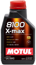 Load image into Gallery viewer, Motul 1L Synthetic Engine Oil 8100 0W40 X-MAX - Porsche A40 Motor Oils Motul   