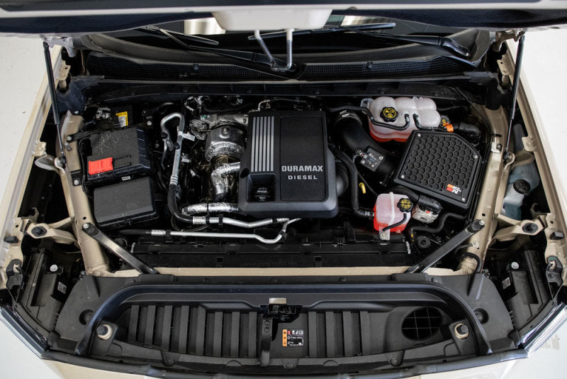 K&N 63 Series AirCharger Performance Intake 20-21 Chevrolet 1500 L6-3.0 DSL Cold Air Intakes K&N Engineering   