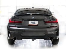 Load image into Gallery viewer, AWE 19-23 BMW 330i / 21-23 BMW 430i Base G2X Track Edition Axle Back Exhaust - Chrome Silver Axle Back AWE Tuning   