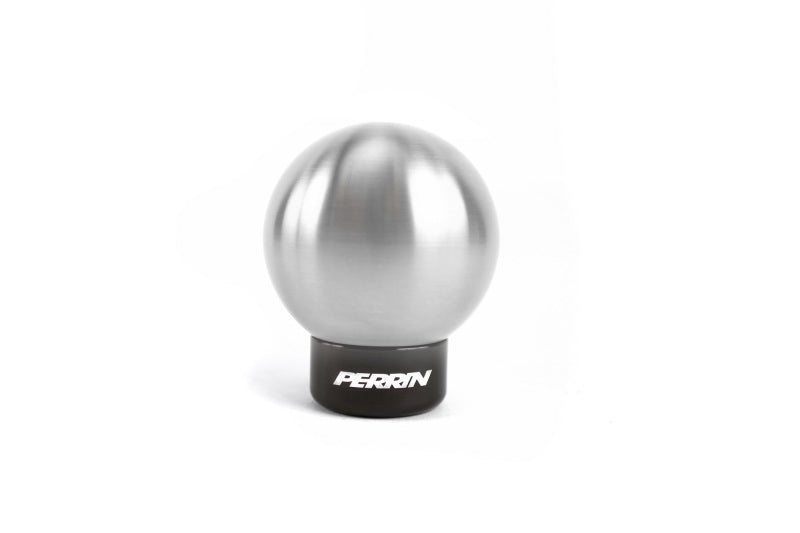 Perrin 2022 BRZ/GR86 Manual Brushed 2.0in Stainless Steel Shift Knob Ball Shift Knobs Perrin Performance   