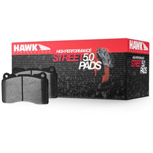 Load image into Gallery viewer, Hawk 1998-2/2002 Subaru Forester L (w/Rear Drum Brakes) High Perf. Street 5.0 Front Brake Pads Brake Pads - Performance Hawk Performance   