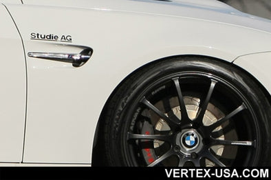 VERTICE DESIGN BMW E92 M3 FRONT FENDER DUCT -  - Aero - Vertex - Affinis Motor Sports