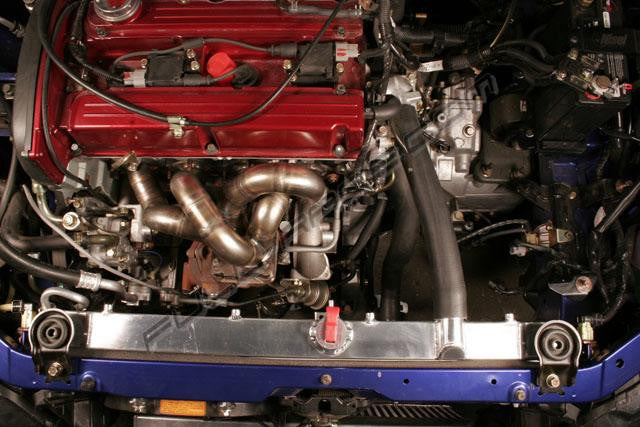 Full Race Mitsubishi Evo 4-9 4G63 ProStock Tubular Turbo Manifold (OE Twinscroll) Turbo Manifold Full Race   