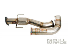 Load image into Gallery viewer, Full Race Mitsubishi Evo 4-9 4G63 Twin Scroll 3″ Downpipe &amp; Midpipe Downpipe Full Race   
