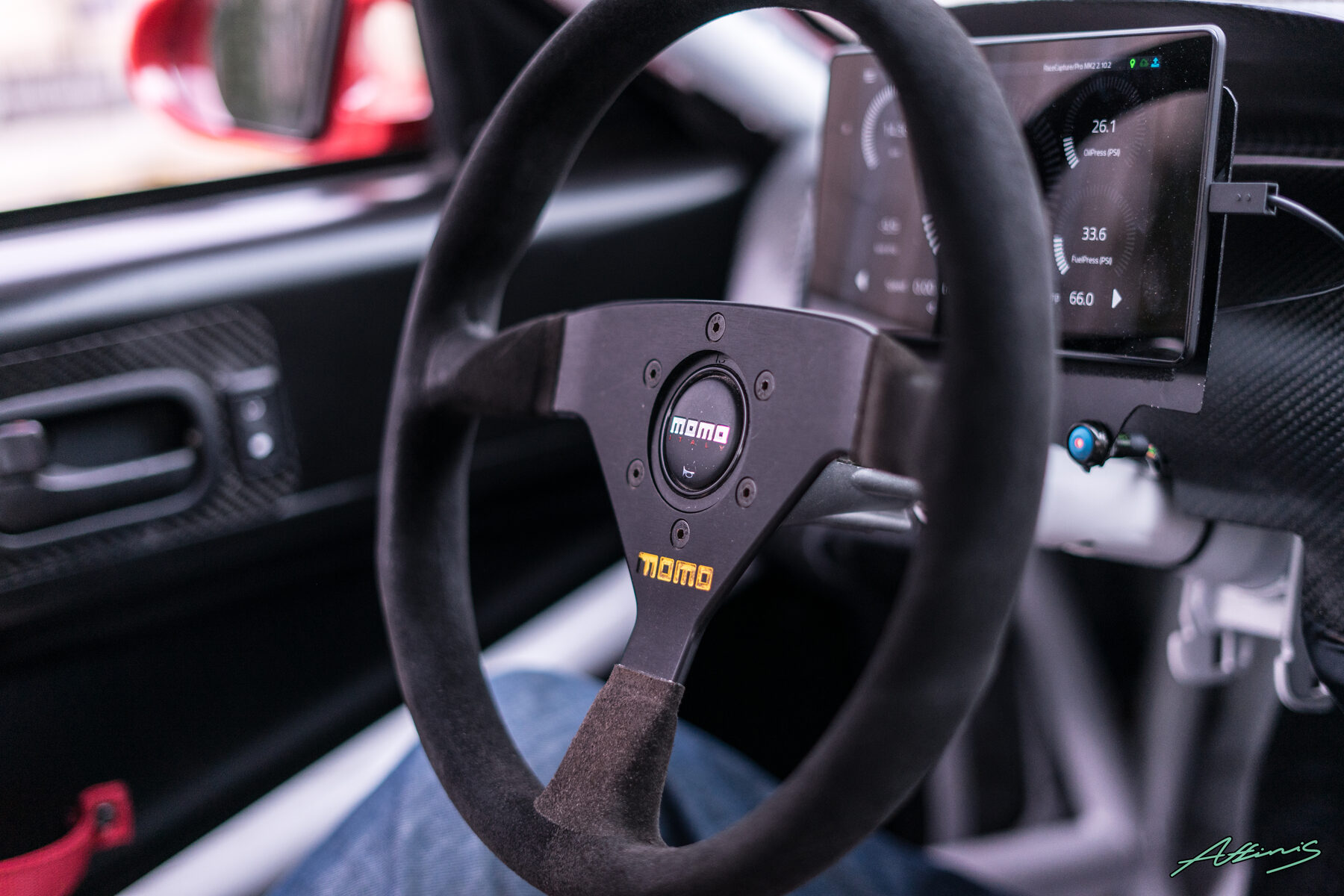 MOMO carbon cockpit