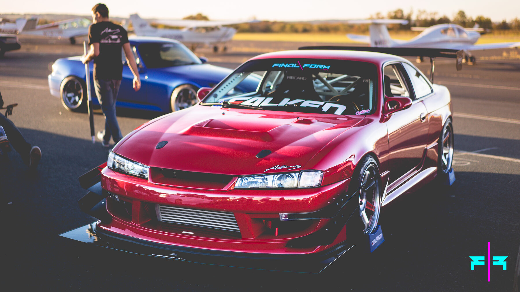 At the meet