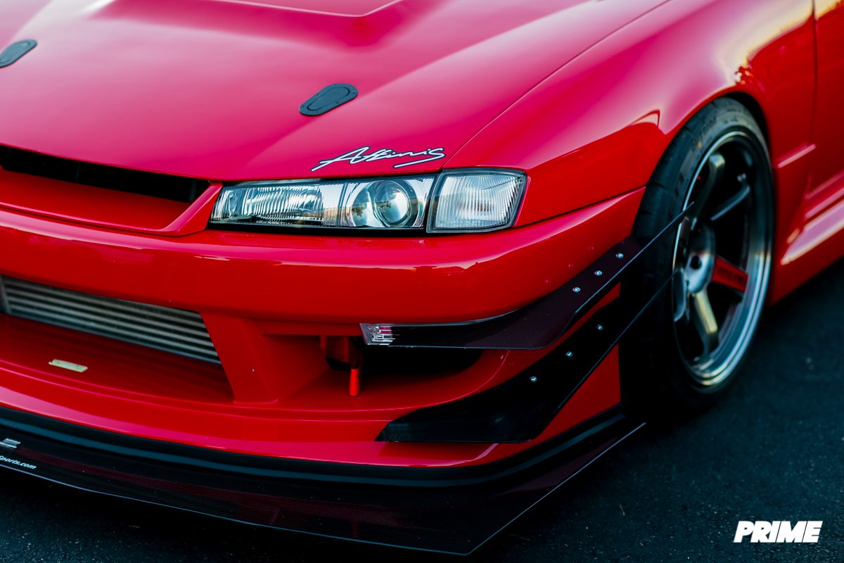 Front lip